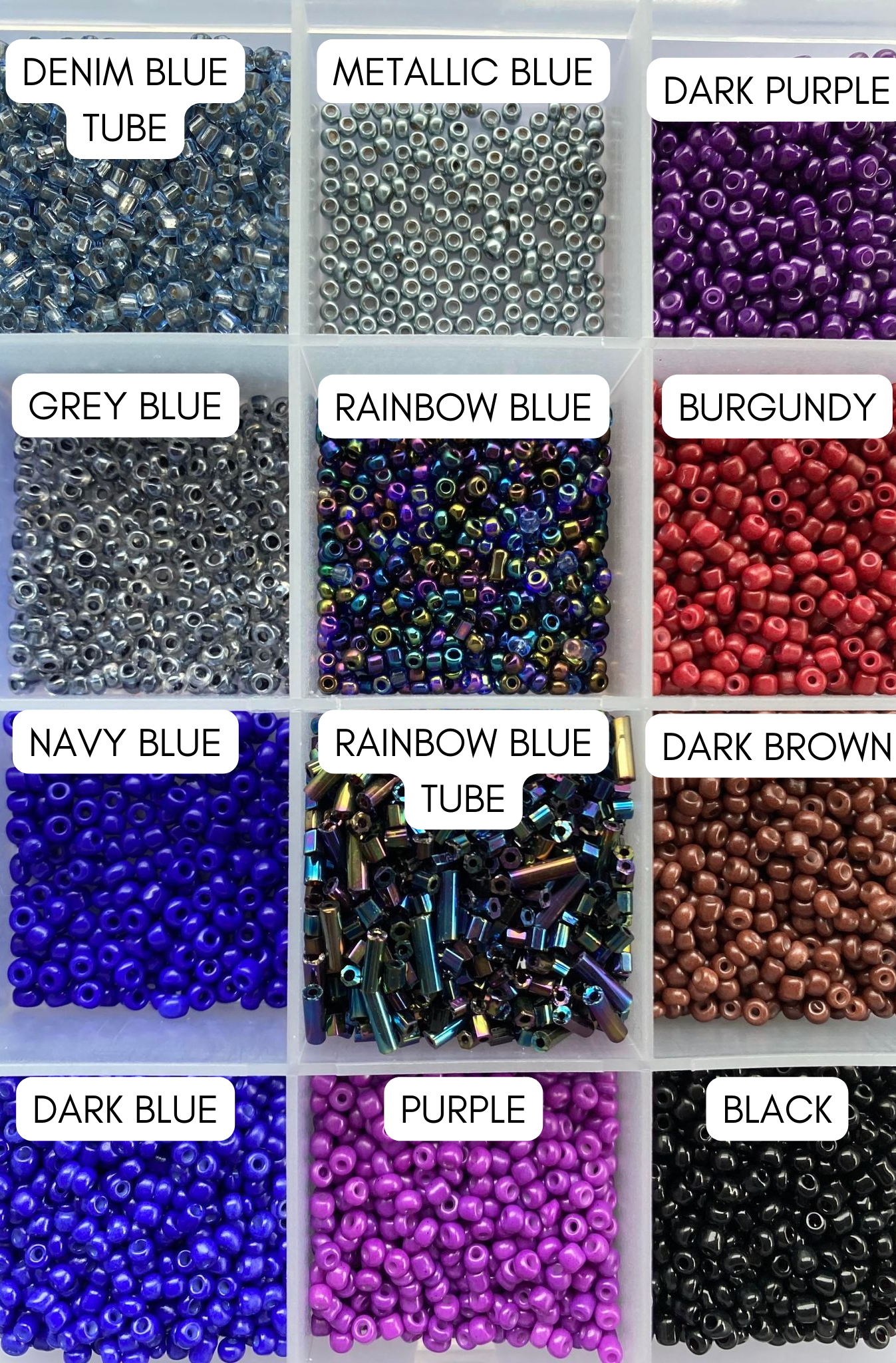 Seed bead bracelet