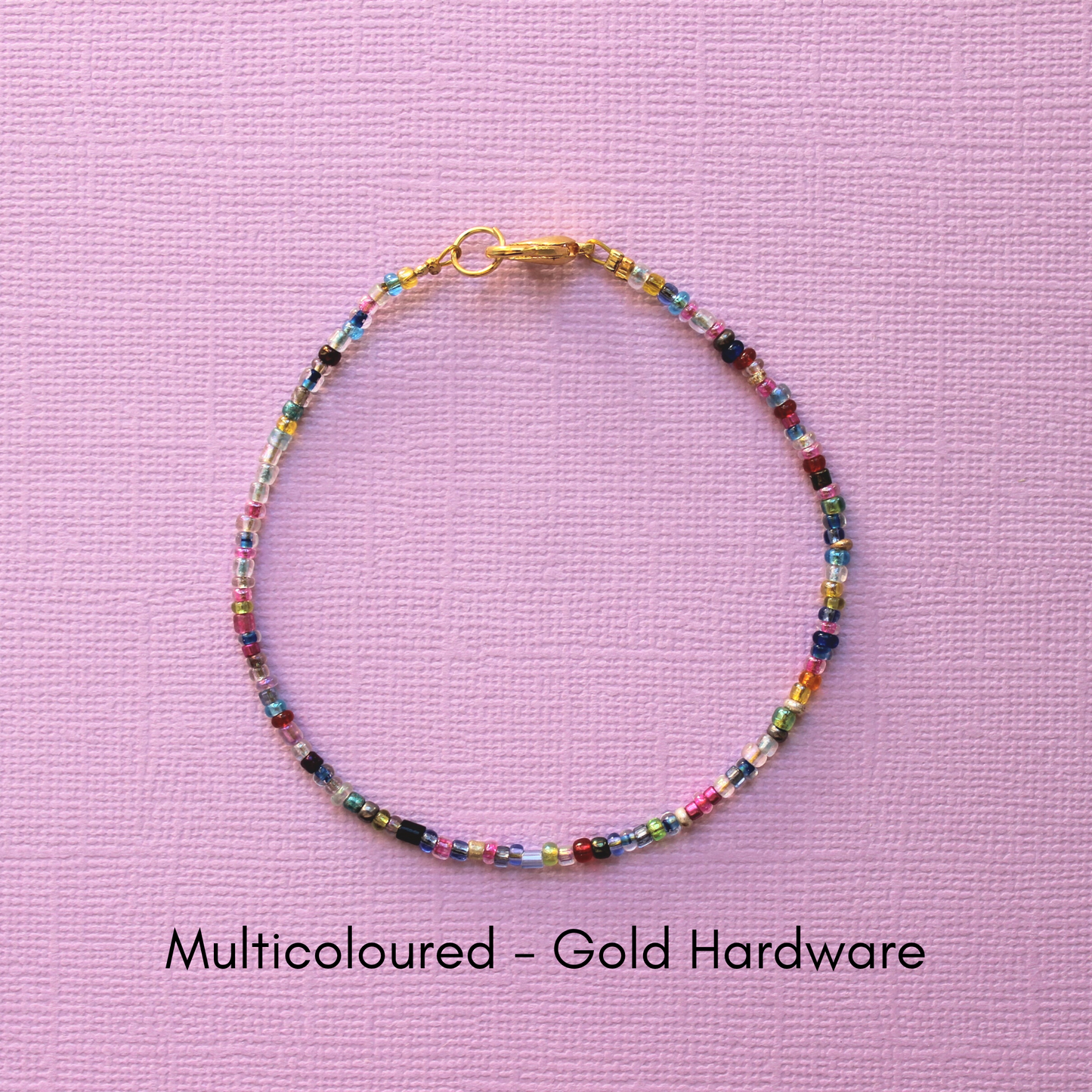 Seed bead bracelet