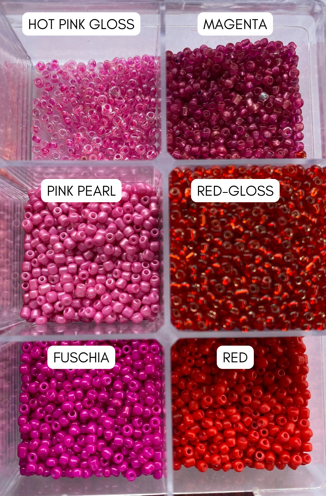 Seed bead bracelet
